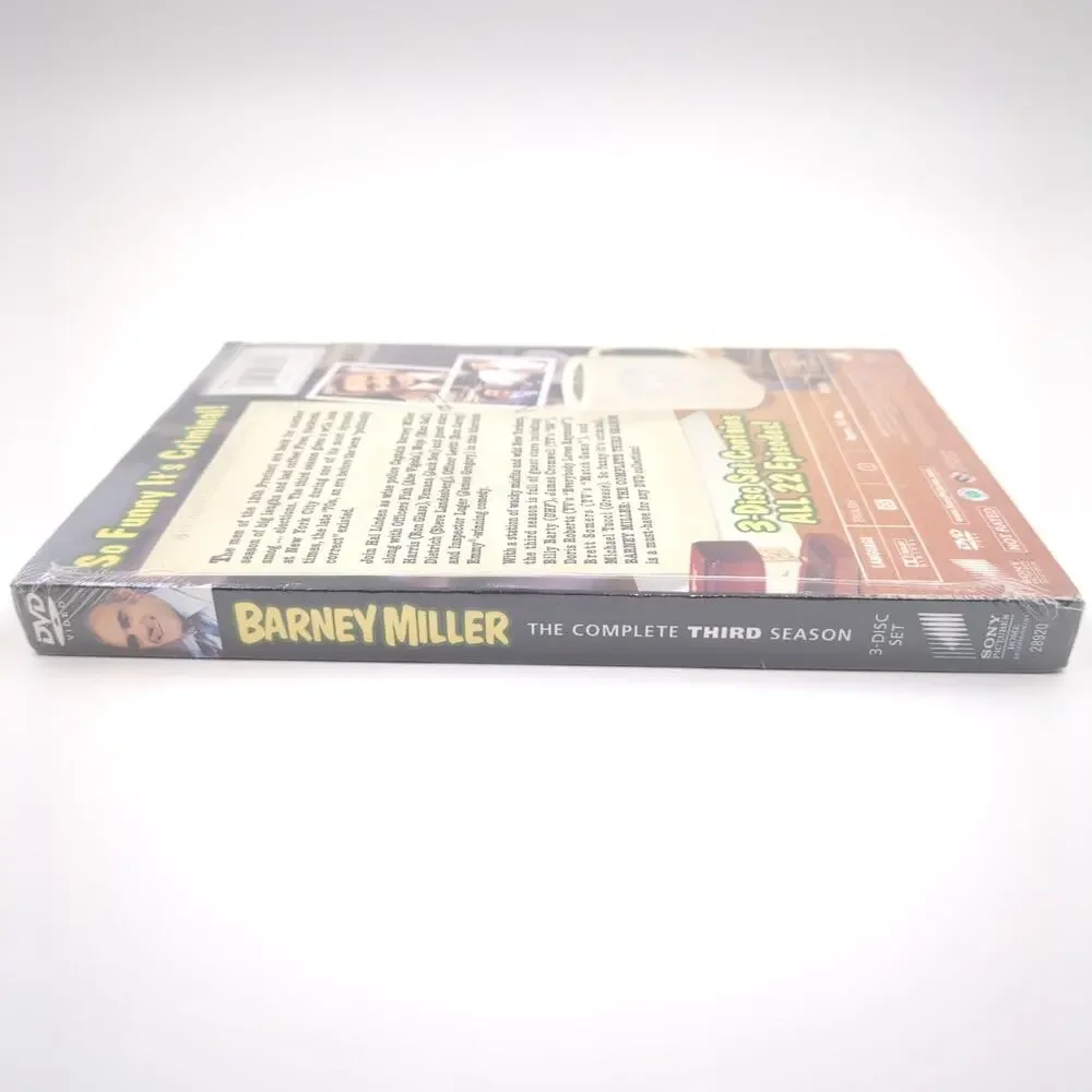 Barney Miller: The Complete Third Season (DVD, 3-Disc Set) - Factory Sealed New!